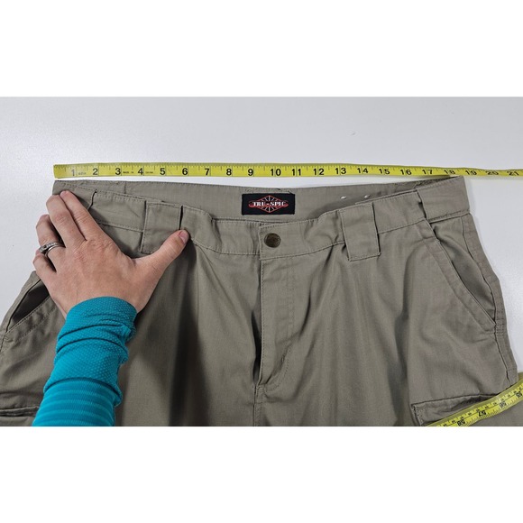 Tru spec size 20 women's conceal carry tan cargo work tactile pants EUC * - Picture 5 of 6